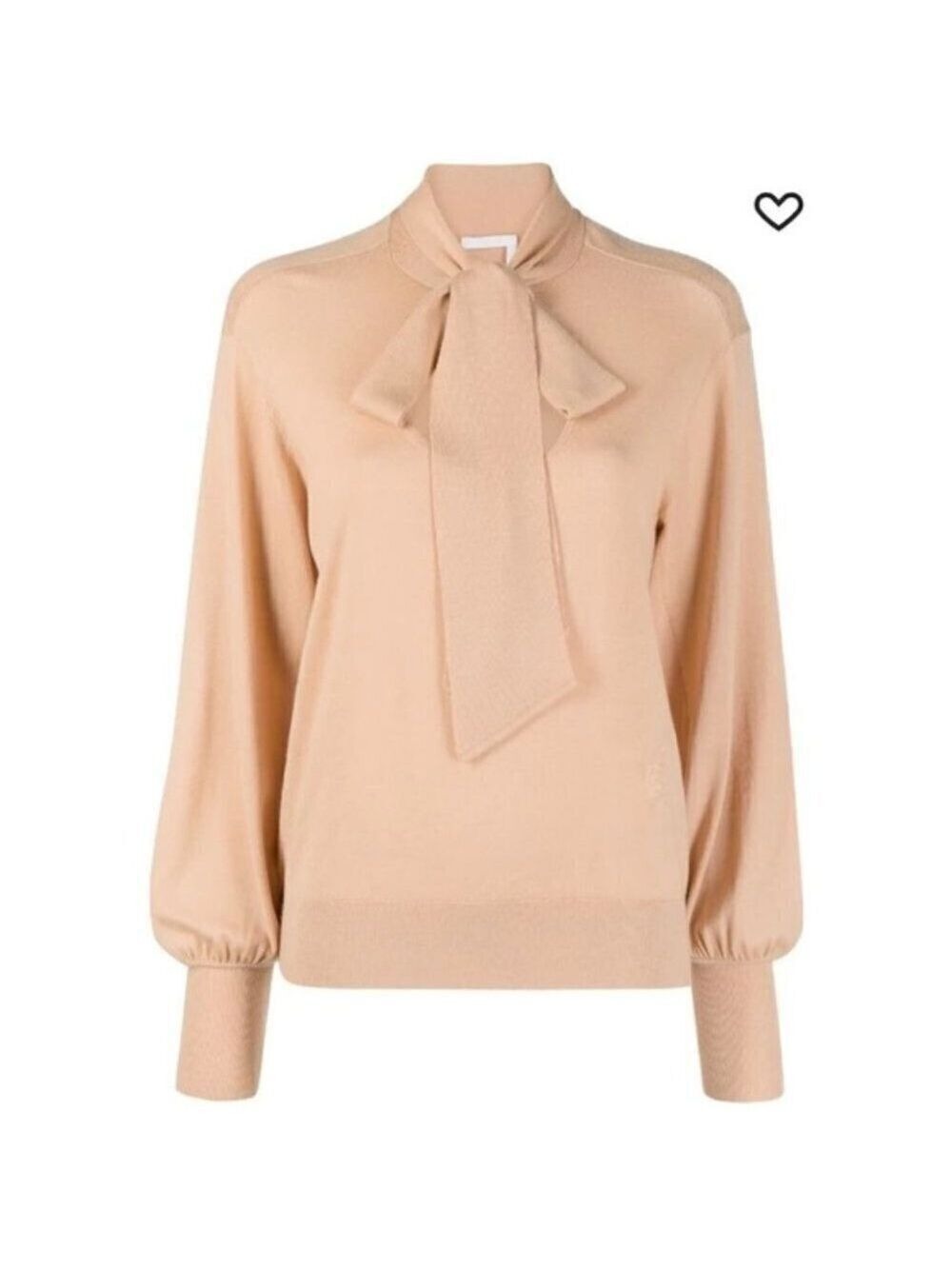 Chloé Bow-Tie Wool Knit Sweater worn by Kate Beckinsale